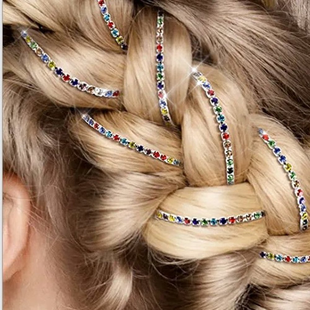 NEW Sparkling Bling Swarovski Crystal Rhinestone & Pearl Hair Accessorie…
